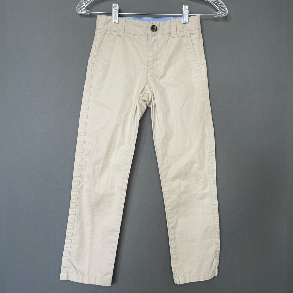 Gymboree Prep Fit light tan boys (7) pants 100% cotton - perfect condition